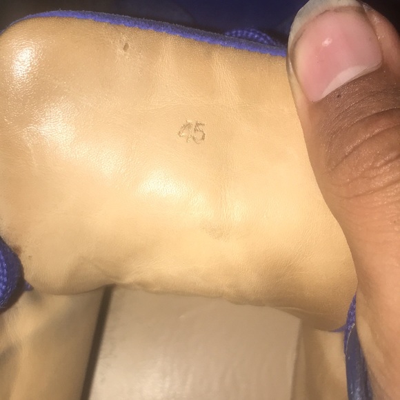 Stained Blue Christian Loubitons - Picture 3 of 6